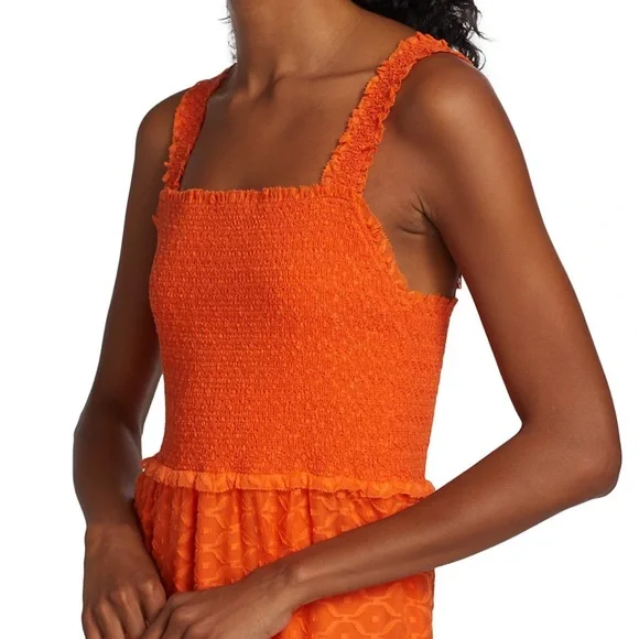 Alice and Olivia Neva smocked dress